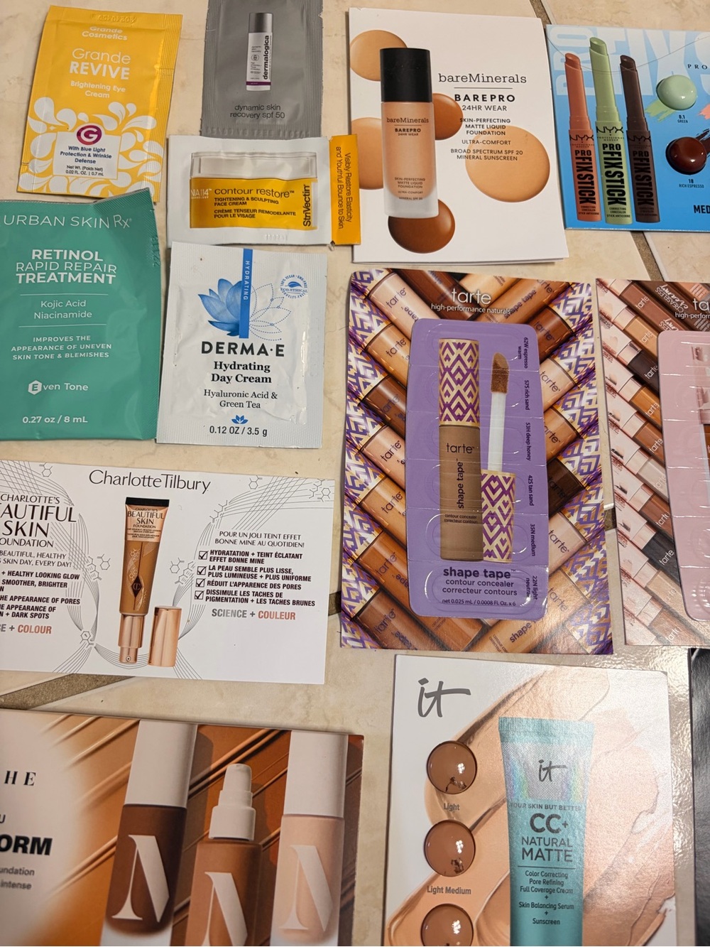 20 face sample bundle - Picture 4 of 5